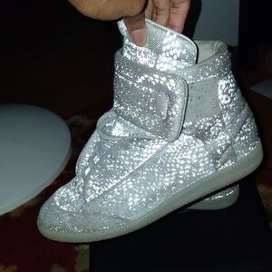 Maison Martin Margiela Future Size 43 10 Python Textured Reflective 3m